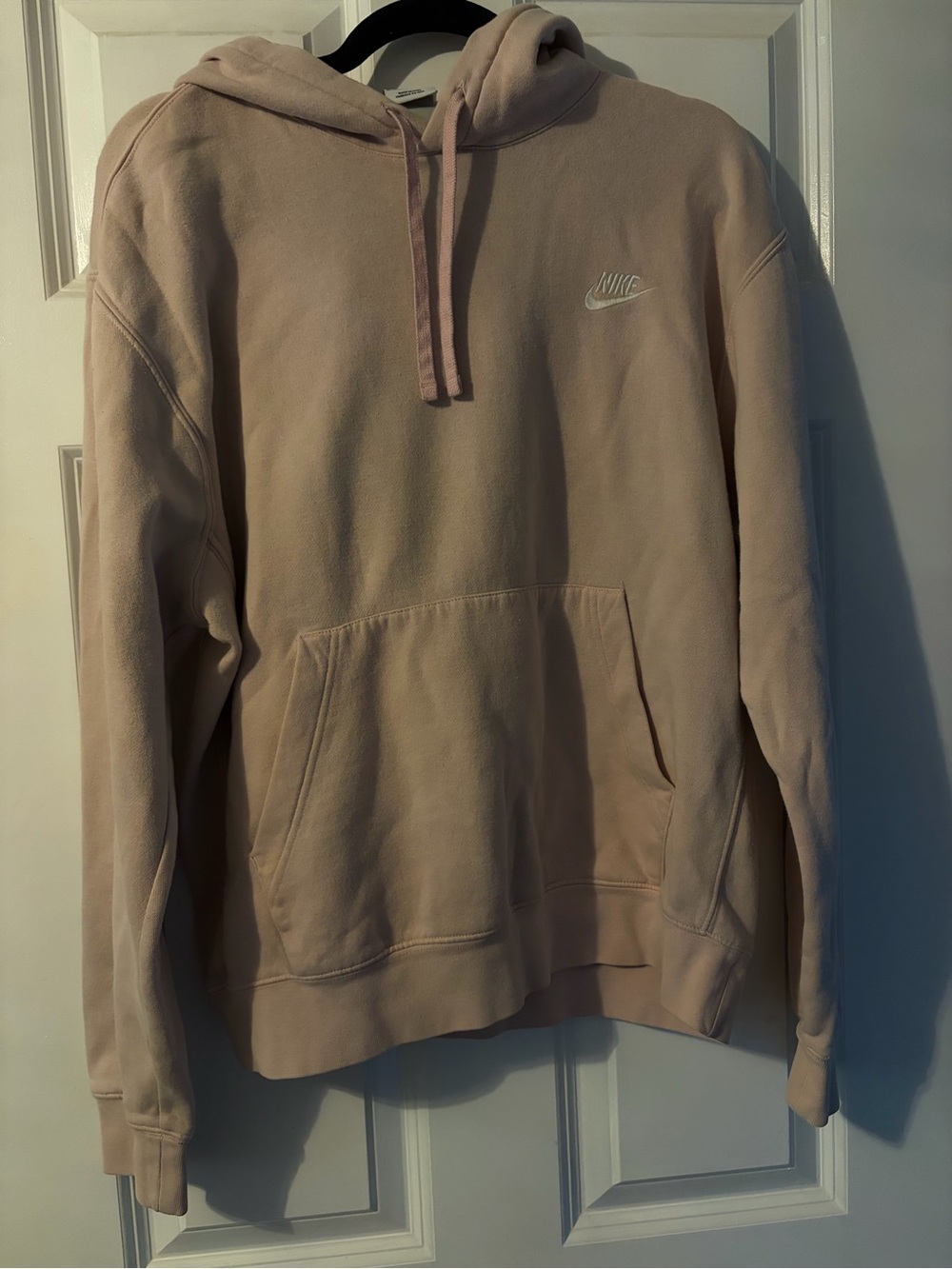 Nike Men's Hooded Sweatshirt in Light Pink